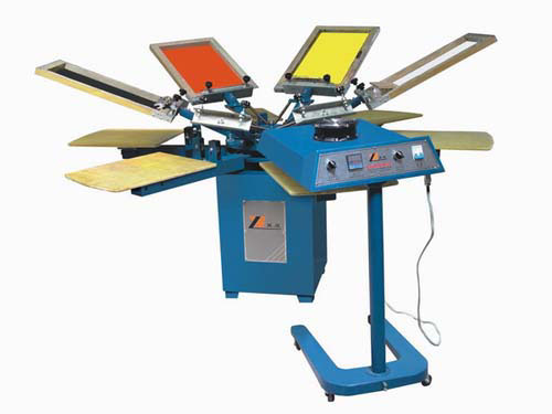 SPM系列手動旋轉(zhuǎn)多色印花機(jī)/絲印機(jī)個性定制手工印花機(jī)淘寶DIY小型印花機(jī)